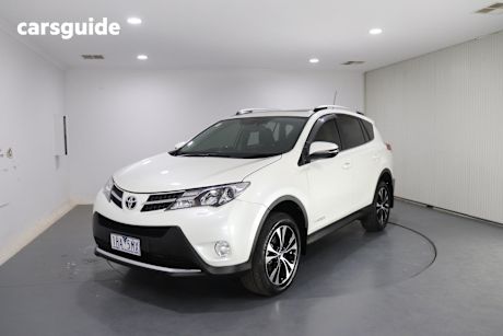 White 2014 Toyota RAV4 Wagon Cruiser (4X4)
