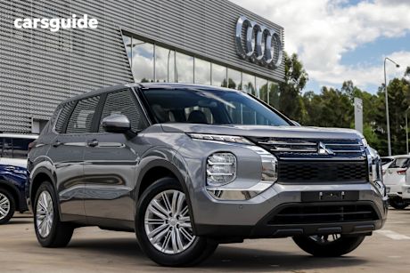 Grey 2022 Mitsubishi Outlander Wagon Es 5 Seat (2Wd)