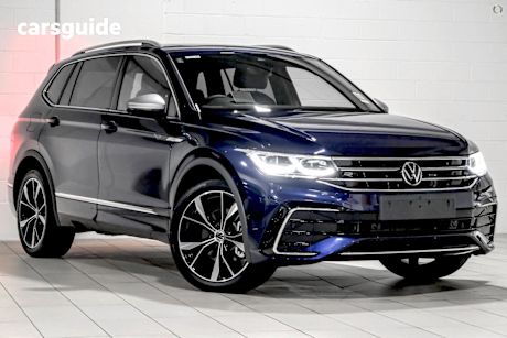 Blue 2024 Volkswagen Tiguan Wagon Allspace 162Tsi R-Line