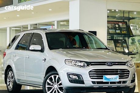 Silver 2016 Ford Territory Wagon Titanium (Rwd)