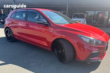 Orange 2019 Hyundai I30 Hatchback N Line