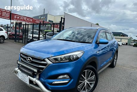 Blue 2017 Hyundai Tucson Wagon Active X (Fwd)