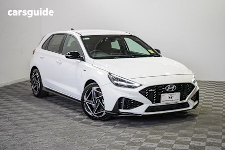 White 2025 Hyundai I30 Hatchback N Line Mhev