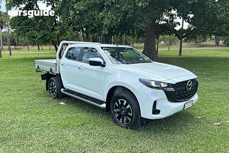 White 2025 Mazda BT-50 Dual Cab Chassis Xtr (4X4)