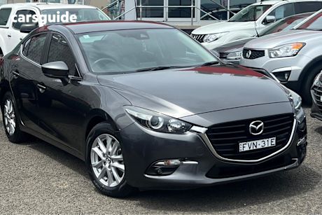 Grey 2017 Mazda 3 Sedan Maxx