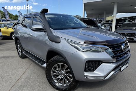 Silver 2021 Toyota Fortuner Wagon Crusade