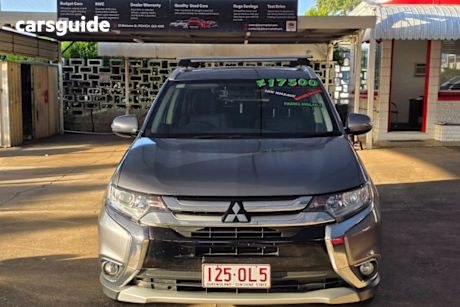 Grey 2017 Mitsubishi Outlander Wagon Ls Safety Pack (4X2)