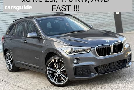 Grey 2019 BMW X1 Wagon Xdrive 25I