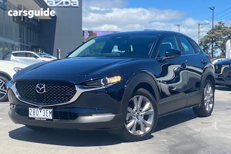 Blue 2024 Mazda CX-30 Wagon G20 Evolve (Fwd)