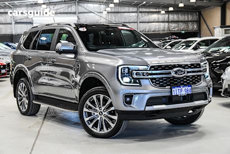 Silver 2024 Ford Everest Wagon Platinum (4Wd)