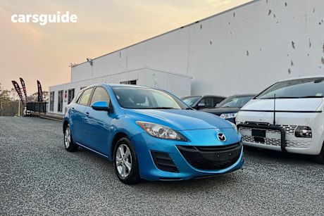 Blue 2009 Mazda 3 Hatchback Neo