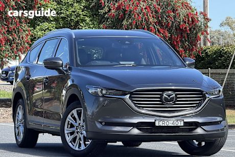 Grey 2018 Mazda CX-8 Wagon Asaki (Awd)