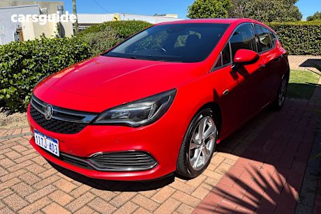 Red 2018 Holden Astra Hatchback Rs-V