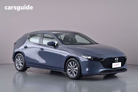 Grey 2020 Mazda 3 Hatchback G20 Pure
