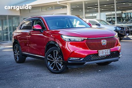 Red 2022 Honda HR-V Wagon E:Hev L