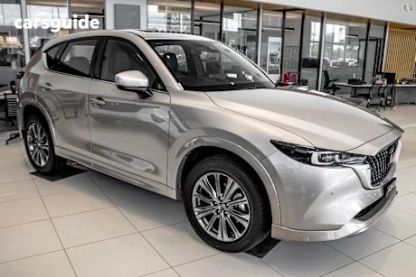 Silver 2025 Mazda CX-5 SUV G35 AKERA 4X4