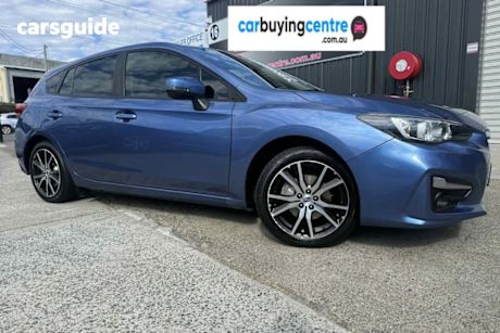 Blue 2017 Subaru Impreza Hatchback 2.0I-L (Awd)