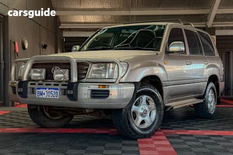 Grey 2003 Toyota Landcruiser Wagon Gxl (4X4)