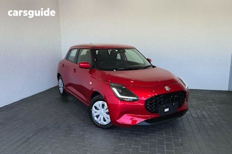 Red 2024 Suzuki Swift Hatchback Hybrid