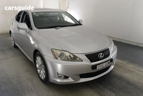 Silver 2010 Lexus IS250 Sedan Prestige