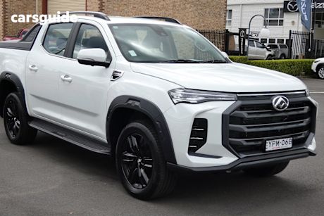 White 2024 LDV T60 Double Cab Utility Max Luxe (4X4)