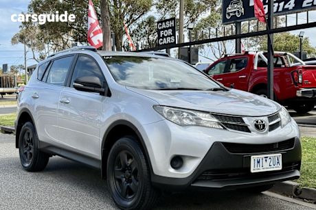 Silver 2014 Toyota RAV4 Wagon Gx (2Wd)