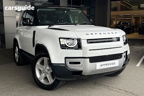 White 2021 Land Rover Defender Wagon 90 P300 S (221Kw)