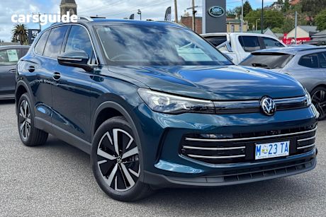 Blue 2025 Volkswagen Tiguan Wagon 150Tsi Elegance