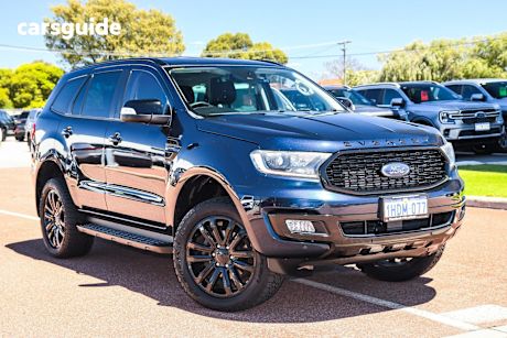 Blue 2020 Ford Everest Wagon Sport (4Wd)