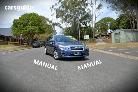 Blue 2012 Subaru Impreza Hatchback 2.0I-L (Awd)