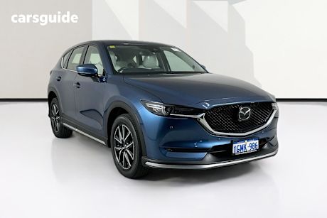 Blue 2017 Mazda CX-5 Wagon Akera (4X4)