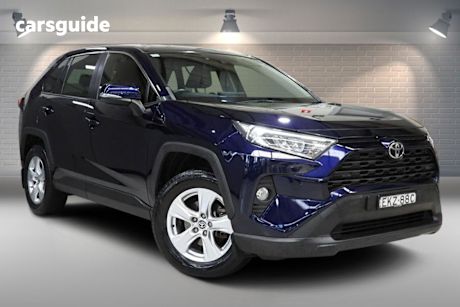 Blue 2020 Toyota RAV4 Wagon Gx (2Wd)
