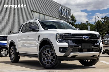 White 2024 Ford Ranger Double Cab Pick Up Wildtrak 2.0 (4X4)