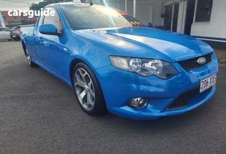 Blue 2010 Ford Falcon Ute Ute Tray XR6 50TH ANNIVERSARY R