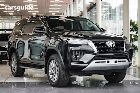 Black 2021 Toyota Fortuner Wagon Crusade