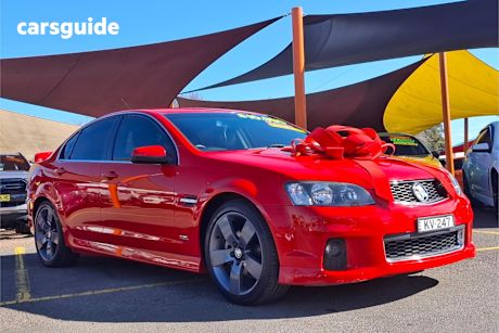 Red 2012 Holden Commodore Sedan Sv6 Z-Series