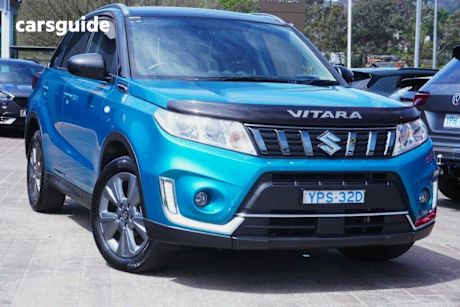 Blue 2021 Suzuki Vitara Wagon