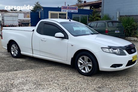 White 2008 Ford Falcon Ute Ute Tray R6 R