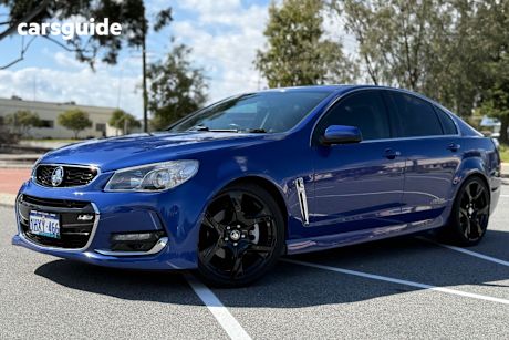 Blue 2016 Holden Commodore Sedan Ss-V