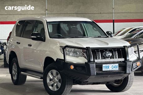 White 2022 Toyota Landcruiser Prado Wagon Gx