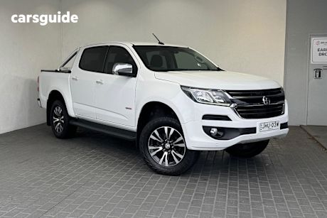 White 2020 Holden Colorado Crew Cab Pickup Ltz (4X4)