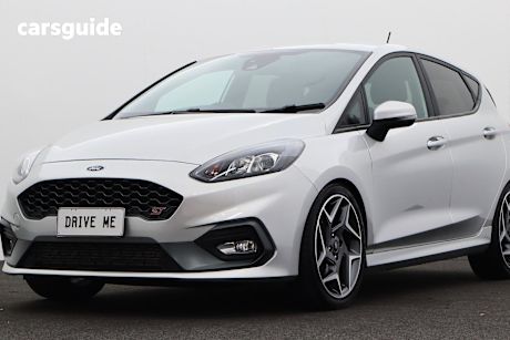 Silver 2021 Ford Fiesta Hatchback St