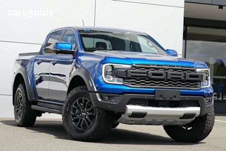 Blue 2024 Ford Ranger Double Cab Pick Up Raptor 3.0 (4X4)