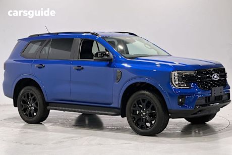 Blue 2025 Ford Everest Wagon Sport (Rwd)