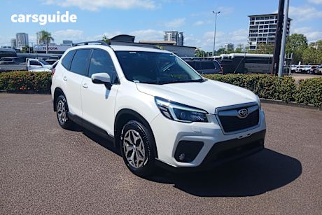 White 2021 Subaru Forester Wagon 2.5I (Awd)