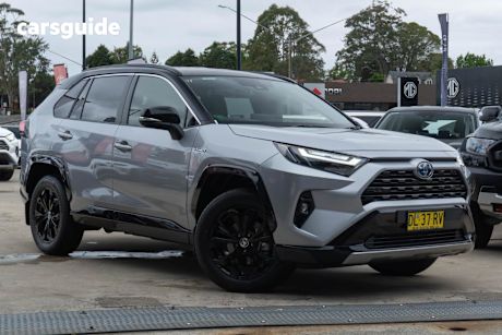 Silver 2024 Toyota RAV4 Wagon Xse (Awd) Hybrid Premium Paint