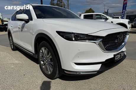 White 2022 Mazda CX-8 Wagon Asaki (Awd)