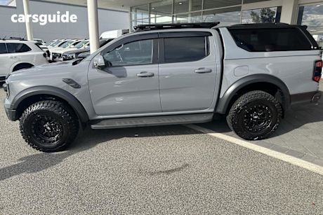 Grey 2023 Ford Ranger Double Cab Pick Up Raptor 3.0 (4X4)