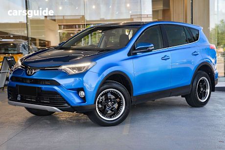 Blue 2017 Toyota RAV4 Wagon Gx (4X4)