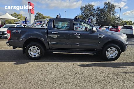 Grey 2015 Ford Ranger Dual Cab Utility Xlt 3.2 (4X4)